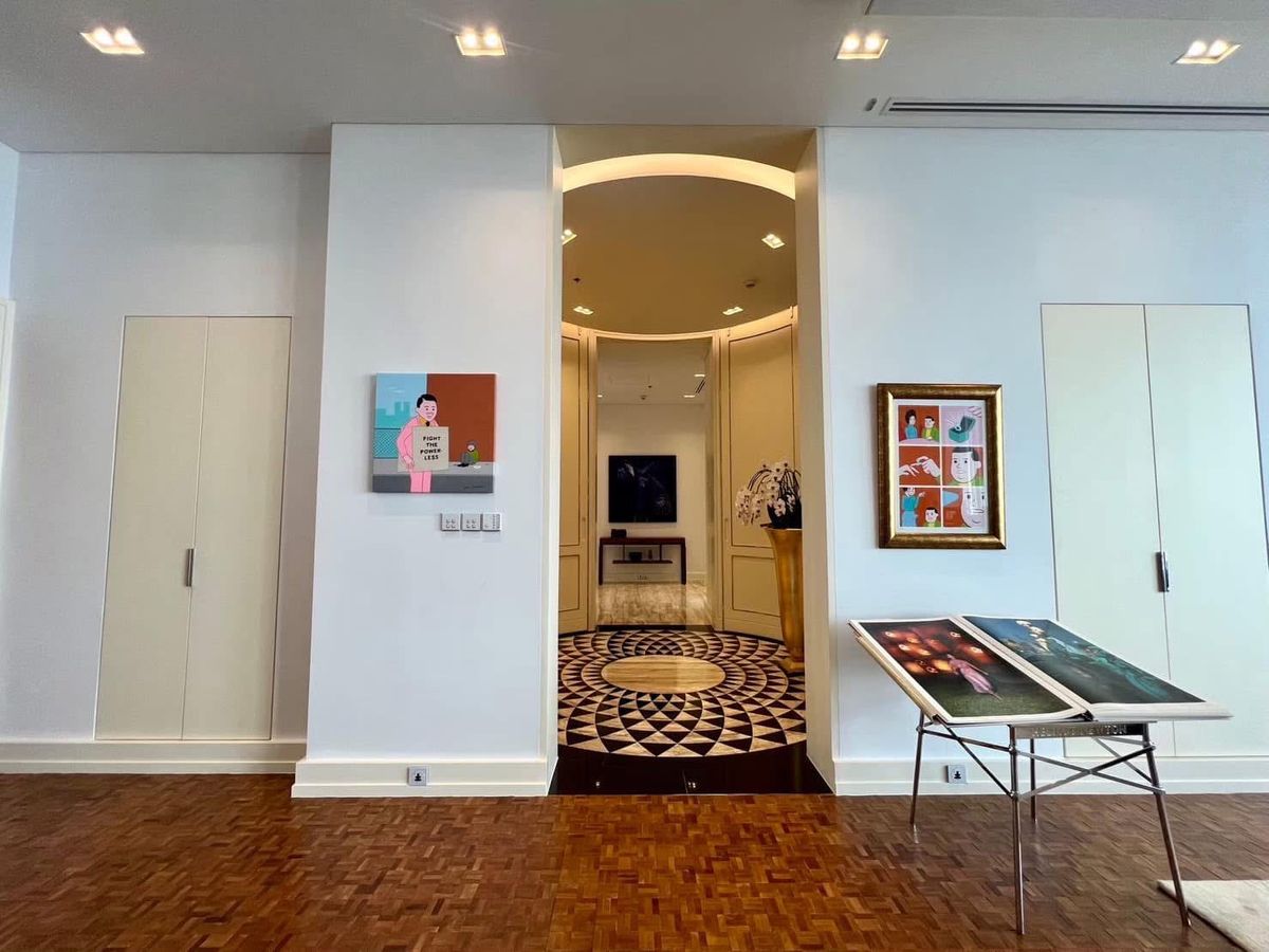 คอนโดสาทร นราธิวาส : 👀 สำรวจแบบ 3D - ห้องชุดลักซ์ชัวรี่ 3 ห้องนอน ขนาด 408 ตร.ม. บนชั้น 57 – The Ritz-Carlton Bangkok