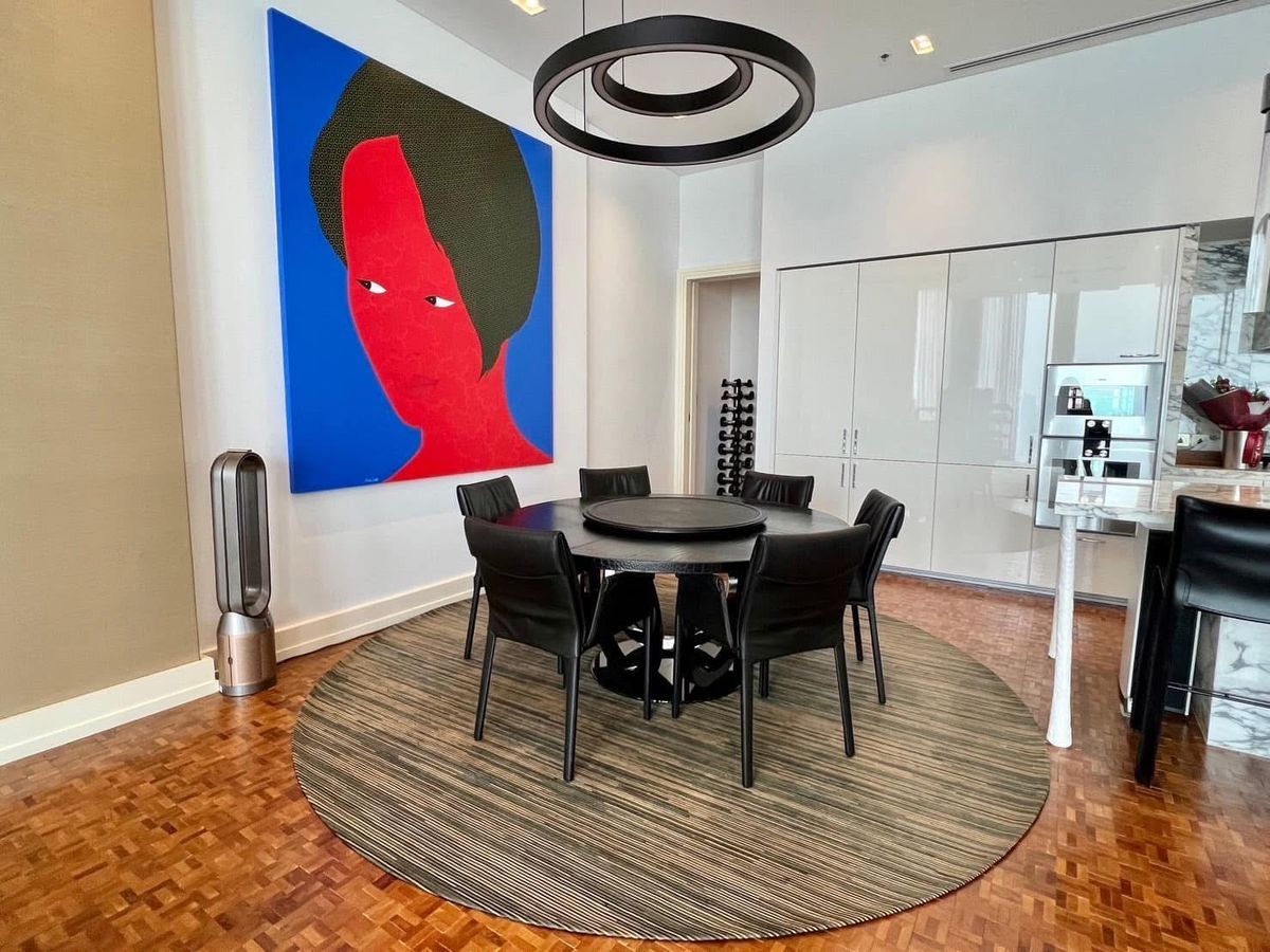 คอนโดสาทร นราธิวาส : 👀 สำรวจแบบ 3D - ห้องชุดลักซ์ชัวรี่ 3 ห้องนอน ขนาด 408 ตร.ม. บนชั้น 57 – The Ritz-Carlton Bangkok