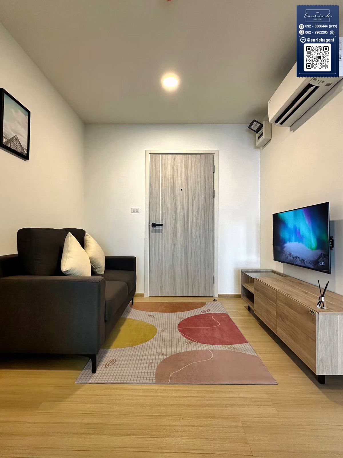 For RentCondoChokchai 4, Ladprao 71, Ladprao 48, : 💙 CHOTOTAI HALLMARK LADPRAO - Chokchai 4 Phase 2, beautiful room, ready to enter BTS Chokchai 4💙 092-836644 stars // line id: @enrichagent