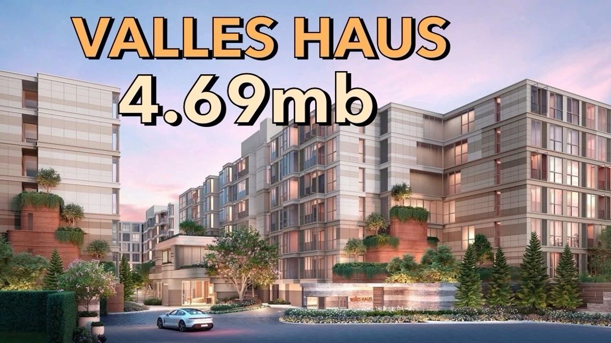 ขายคอนโดอ่อนนุช อุดมสุข : VALLES HAUS - Sansiri 新项目 “宠物友好” 7层公寓、靠近BTS Onnut ☎️Call/Line: 094-162-4424