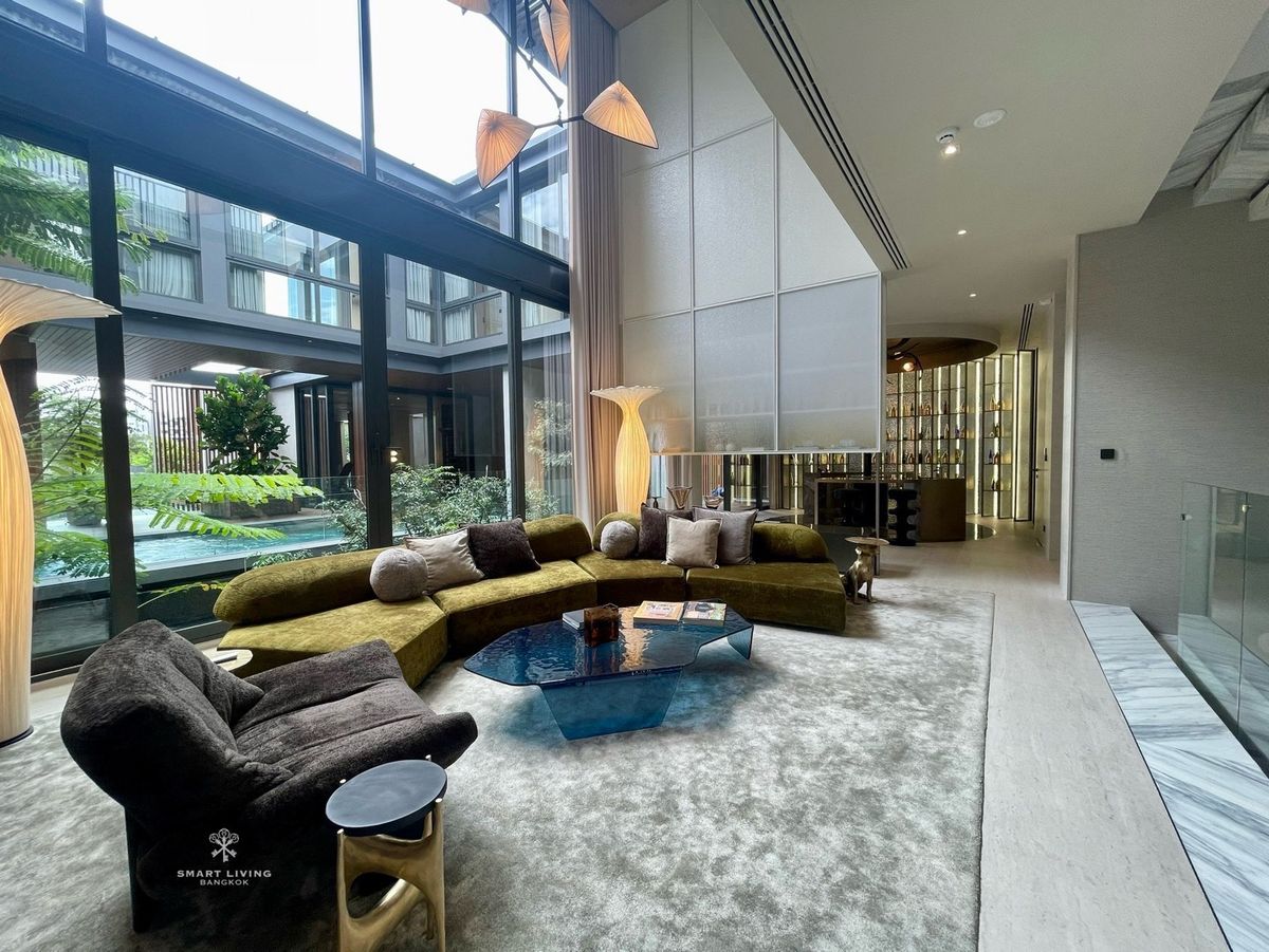 For SaleHouseBang Sue, Wong Sawang, Tao Pun : 📢 Ultra-Luxury 3-Storey Home . A masterpiece of elegance with a private pool, lift, fitness room, personal butler, central courtyard garden, Designed by  “I-Din.” Located in Prachachuen peaceful, easy access to multiple routes.