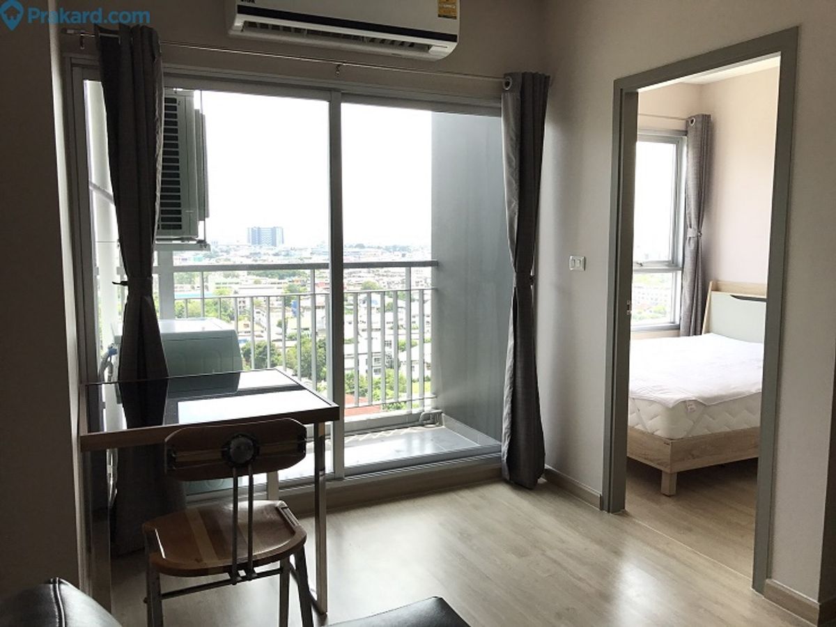 For RentCondoThaphra, Talat Phlu, Wutthakat : Condo for rent Tempo Grand Wutthakat (Tempo Grand) next to the BTS Wutthakat with Ferr + Room 35 sqm. + Washing machine only 12,000 baht.
