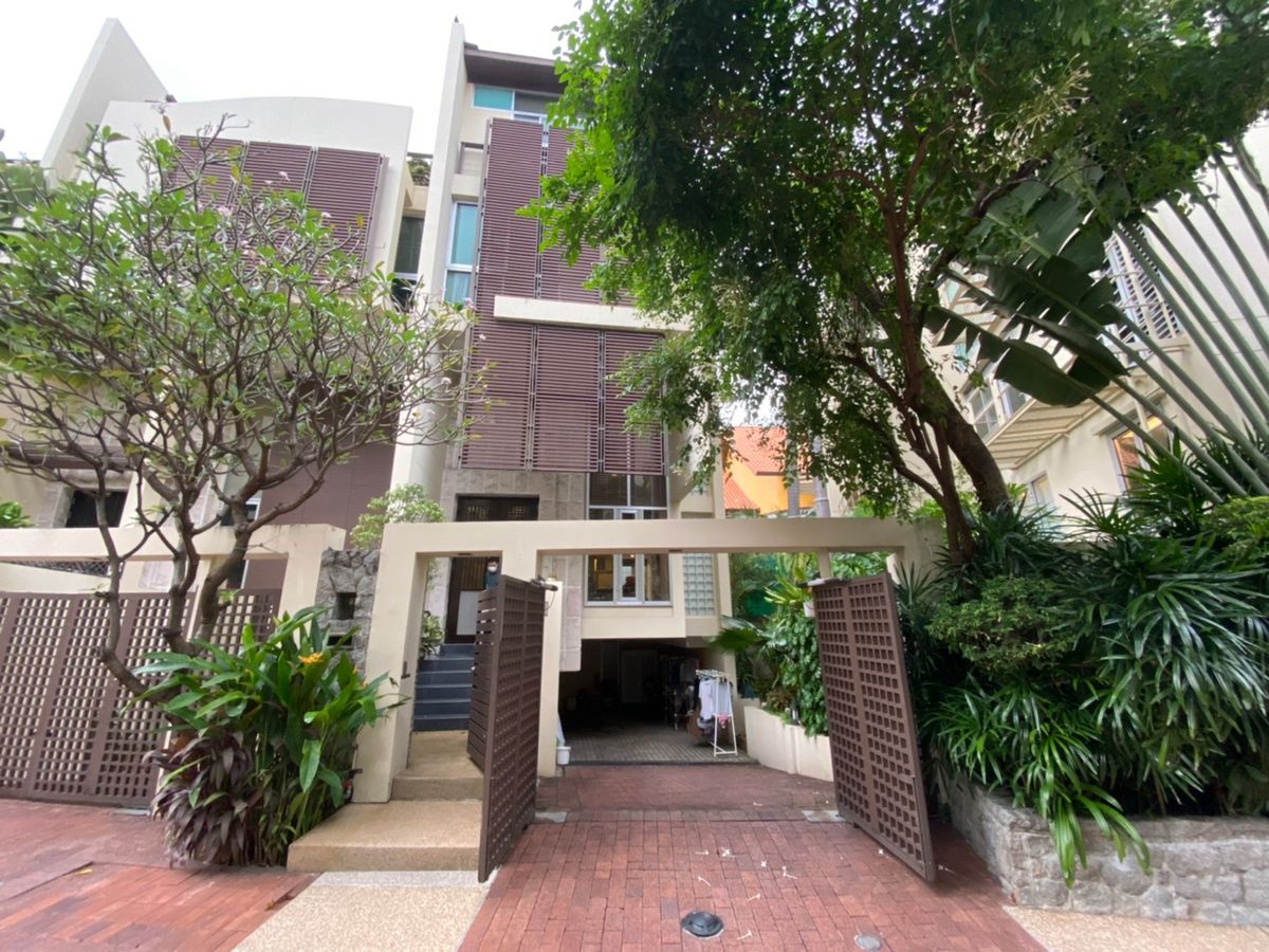 For RentTownhomeSathorn, Narathiwat : Twin house, The Loft Sathorn / 4 Bedrooms (Rental), The Lofts Sathorn / Semi-Details 4 Bedrooms (For Rent) Cream2190