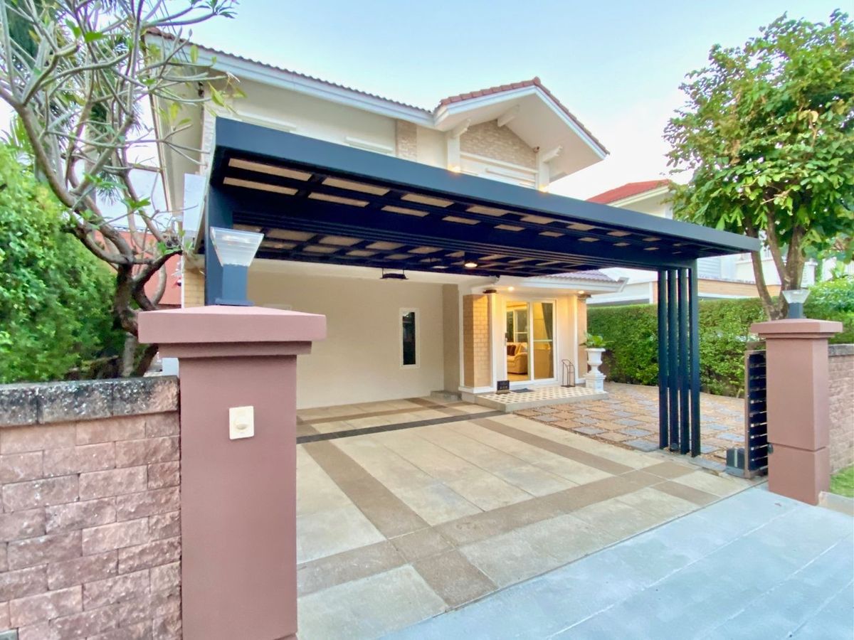 For SaleHouseYothinpattana,CDC : 73.3 Sq. 3 bedrooms, 3 water houses, 2 -storey house, Casa Grand Ekkamai Ramintra