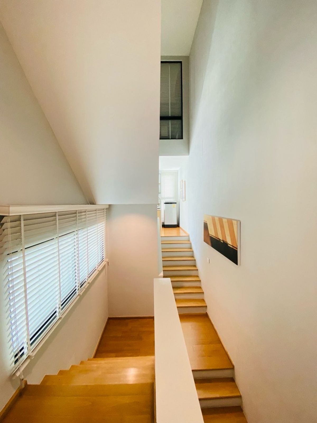 Home OfficePattanakan, Srinakarin : Selling with tenants! Golden opportunity for 4 -story townhome investors, luxury design corner, Modern Luxury, Nirvana Define Quality Project Srinakarin - Rama 9