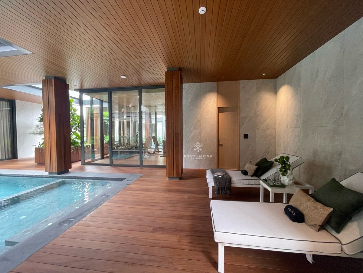 For SaleHouseBang Sue, Wong Sawang, Tao Pun : 📢 Ultra-Luxury 3-Storey Home . A masterpiece of elegance with a private pool, lift, fitness room, personal butler, central courtyard garden, Designed by  “I-Din.” Located in Prachachuen peaceful, easy access to multiple routes.