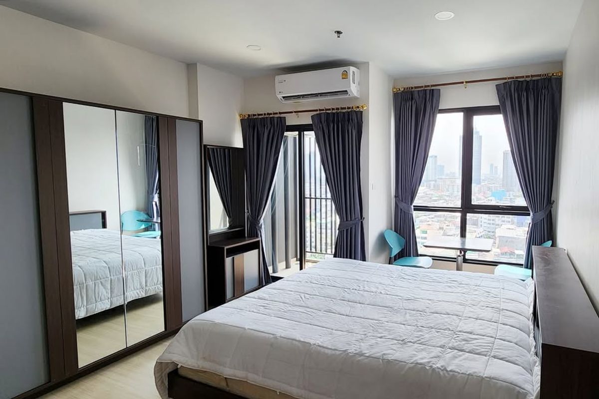 ให้เช่าคอนโดวงเวียนใหญ่ เจริญนคร : ⭐️ Supalai Loft Prajadhipok - Wongwian Yai ⭐️ห้องขนาด 29 ตรม.  ตกแต่งพร้อมอยู่ เฟอร์นิเจอร์ครบ