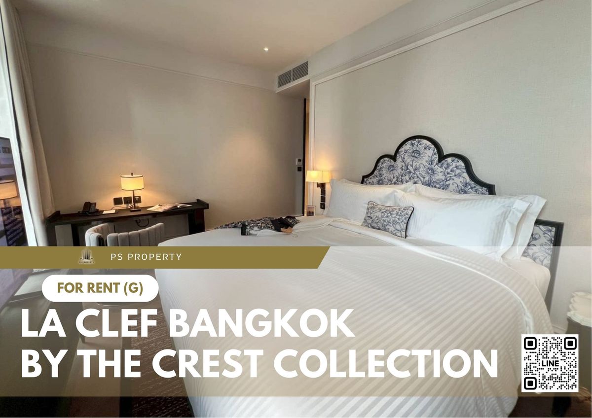 For RentSukhumvit, Asoke, Thonglor : For rent 📍 La Clef Bangkok by The Crest Collection 📍Near BTS Thonglor, complete with furniture and appliances