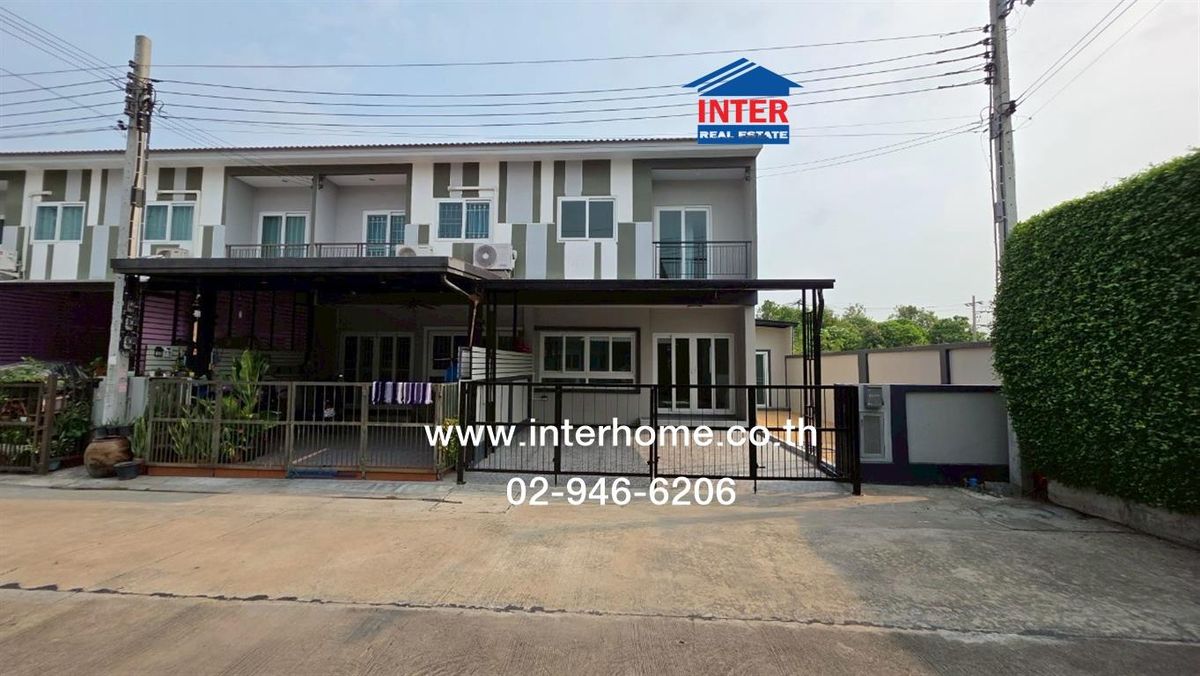 ขายทาวน์โฮมนนทบุรี บางใหญ่ บางบัวทอง : ทาวน์เฮ้าส์ 2 ชั้น 35.9 ตร.ว. ทาวน์เฮ้าส์ ใกล้PTTจิฟฟี่บางบัวทอง ถนนบางบัวทอง-สุพรรณบุรี340 บางบัวทอง นนทบุรี