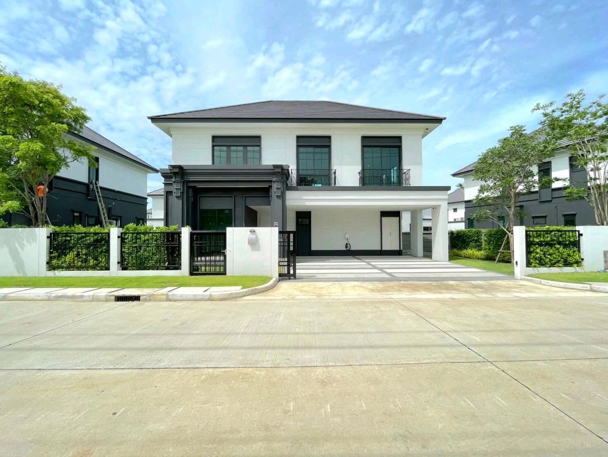 ขายบ้านบางแค เพชรเกษม : เศรษฐสิริ ราชพฤกษ์-สาย 1 บ้านเดี่ยวสุดหรู โซนหน้าสวน หลังสุดท้าย ‼️‼️‼️ ราคาพิเศษสุด 19.9 ล้านบาท 🔥🔥🔥