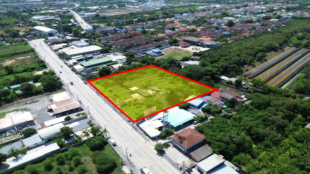 For SaleLandSukhumvit, Asoke, Thonglor : Land for sale, next to Sala Thammasop Road, 4 rai, 1 ngan, 36 sq w, suitable for business, KK