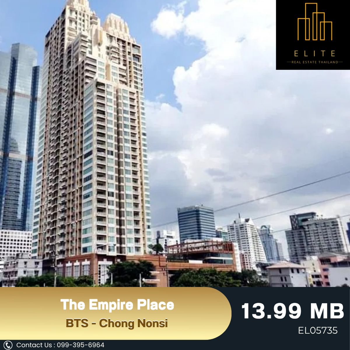 ขายคอนโดสาทร นราธิวาส : ✨ อยู่คอนโด แต่ฟีลเหมือนอยู่คฤหาสน์บนฟ้า The Empire Place ห้องใหญ่ ฟังก์ชันจัดเต็ม ✔