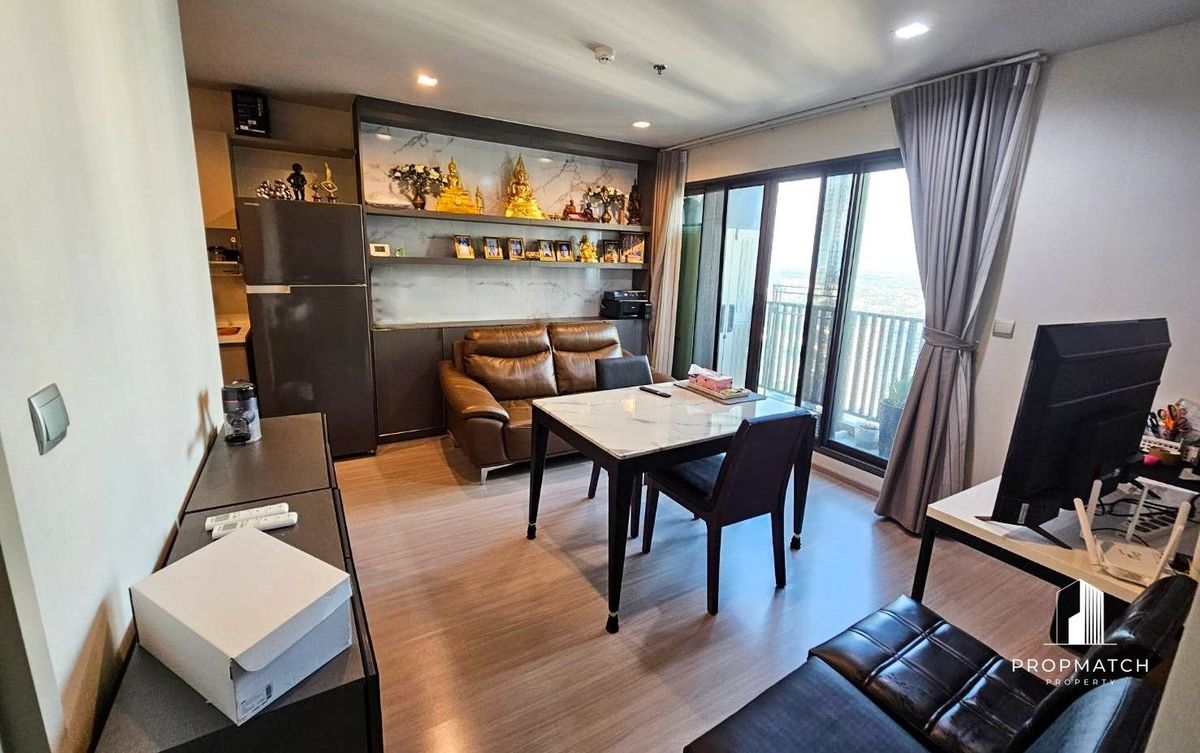 ให้เช่าคอนโดลาดพร้าว เซ็นทรัลลาดพร้าว : ✨Flash Deal ✨Life Ladprao( 2Bed 2Bath 49.19SQM.) แต่งครบพร้อมอยู่ !! เพียง 27,000บาทต่อเดือน Tel.0981315848 @propmatch