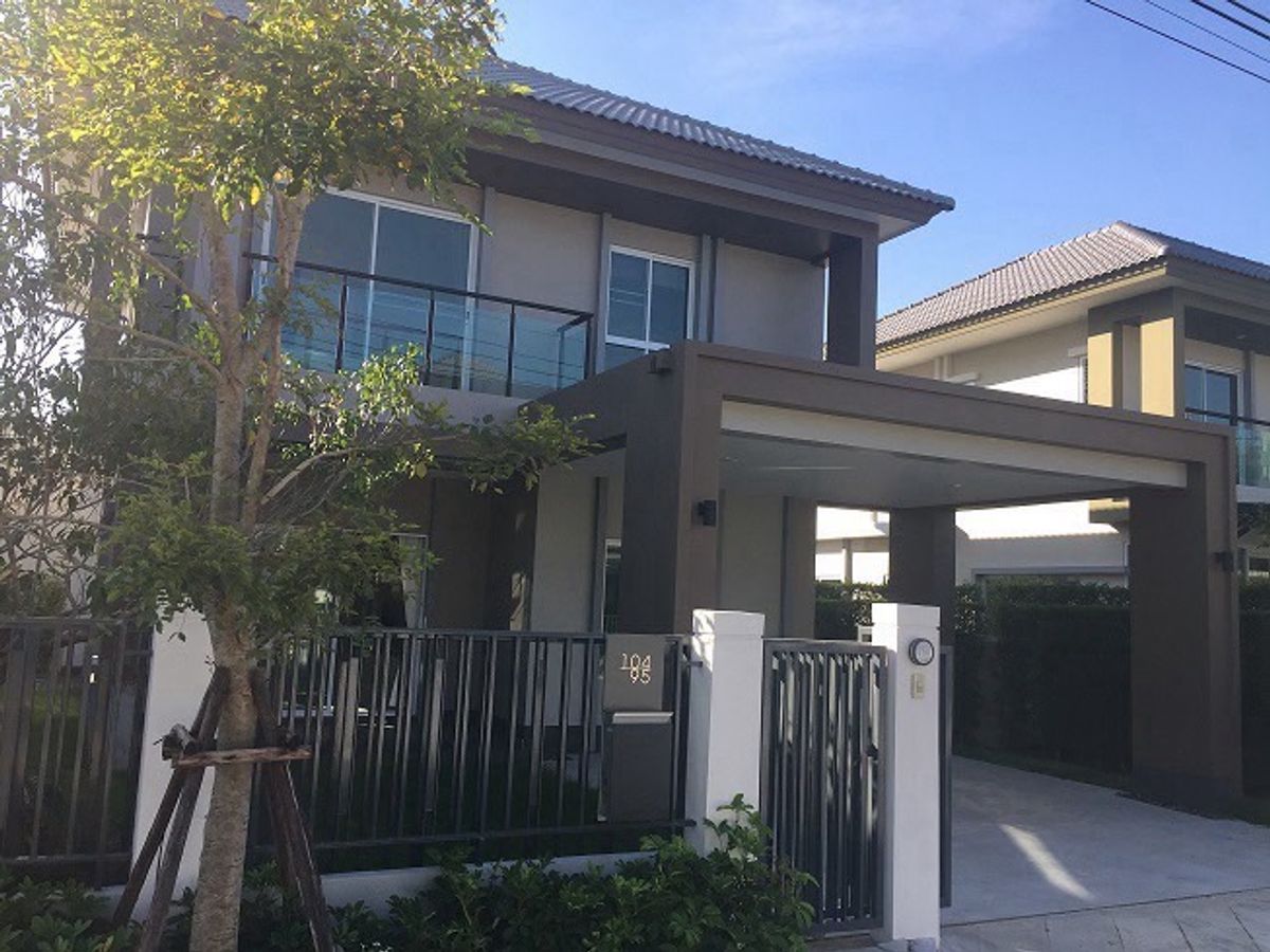 ให้เช่าบ้านพระราม 5 ราชพฤกษ์ บางกรวย : 🏡 บ้านเดี่ยวให้เช่า ติดถนนนครอินทร์ ใกล้โรงเรียนเด่นหล้า