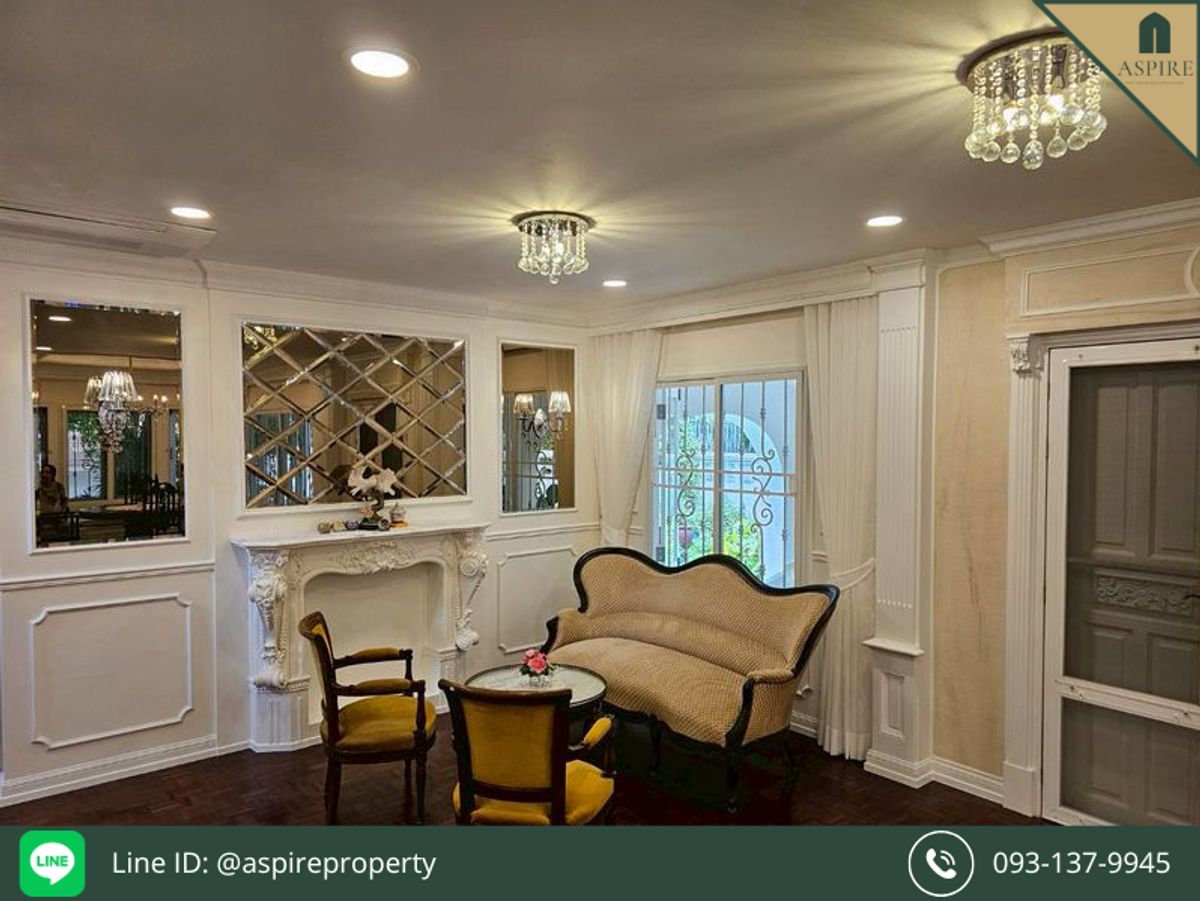 HouseSukhumvit, Asoke, Thonglor : [For Sale & Rent] 2-Storey Detached House with Land in Sukhumvit 50, Near BTS On Nut