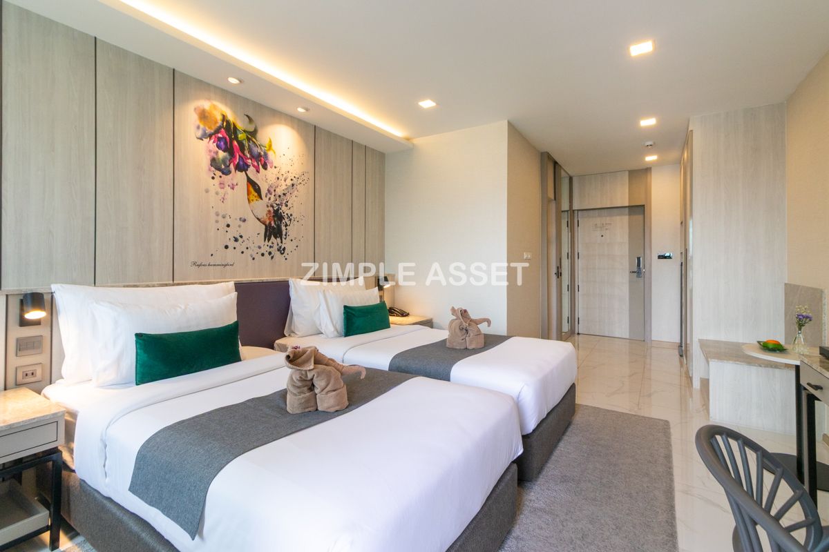 For RentOnnut, Udomsuk : Line ID: @zimple_asset  Newly hotel in Sukhumvit 101, featuring modern décor and a peaceful atmosphere — perfect for relaxation. Conveniently located not far from BTS Punnawithi.