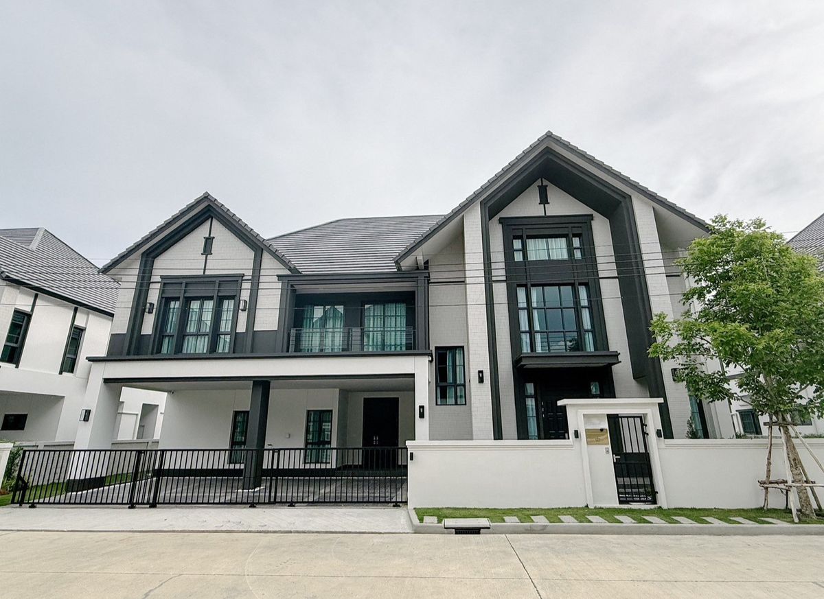 ขายบ้านบางนา แบริ่ง ลาซาล : 🎉🏡  The City บางนา 2 (L Size) ติด Mega Bangna! 💥 บ้านเดี่ยวหรู ตกแต่งครบ Double Volume!