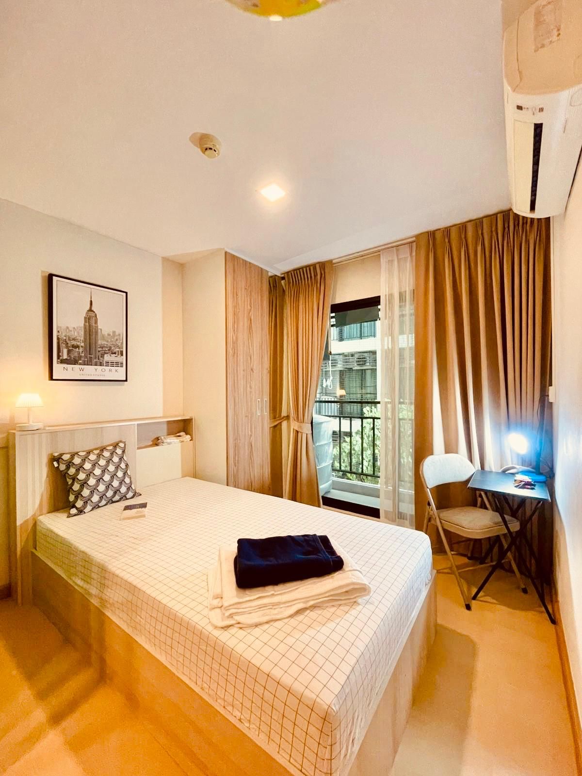 คอนโดสมุทรปราการ สำโรง : Pause 115 new decoration, full furnished studio