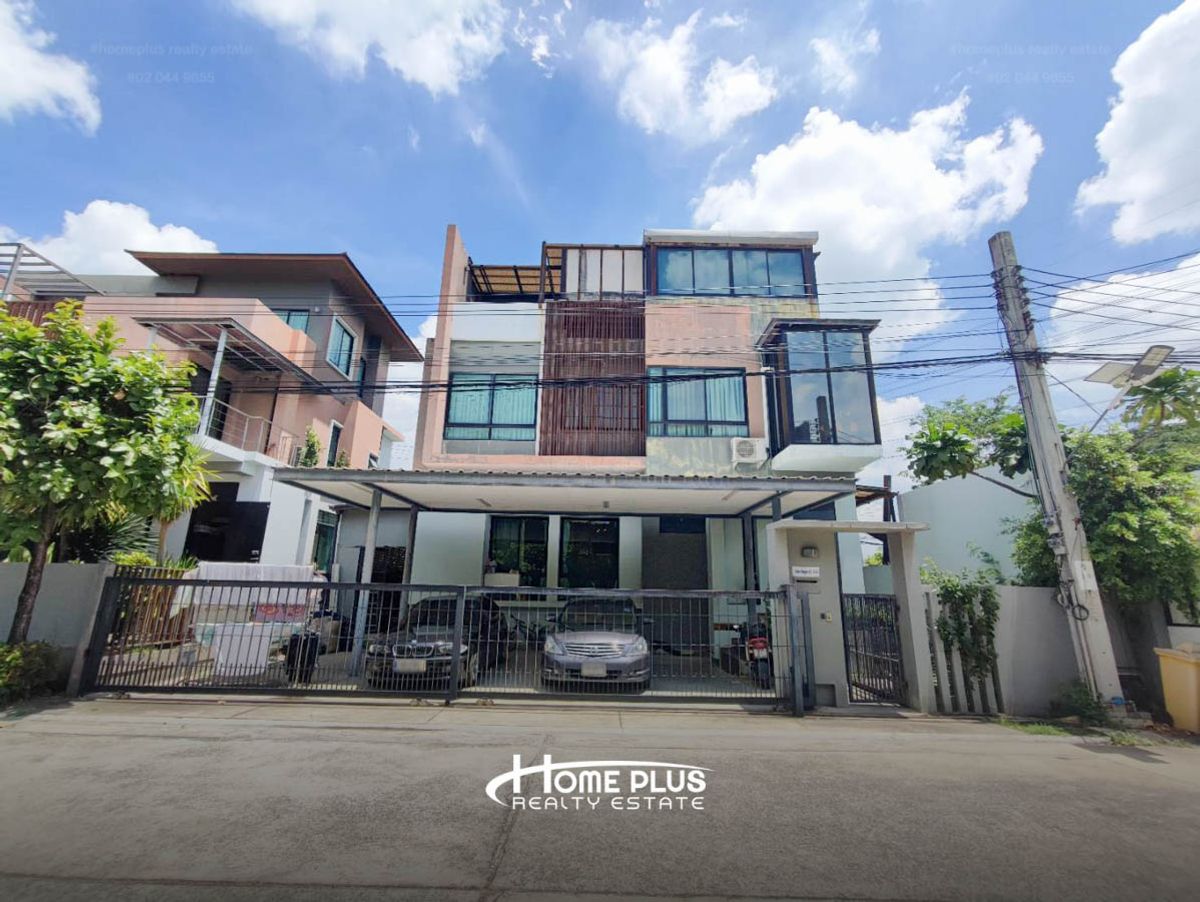ขายบ้านพระราม 2 บางขุนเทียน : บ้านเดี่ยว 3 ชั้น ศิตาพระราม2 ซอยเทียนทะเล10 (ZITTA RAMA 2)