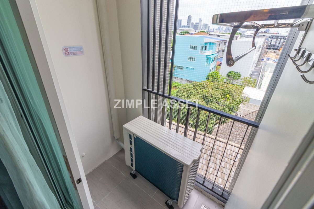 For RentOnnut, Udomsuk : Line ID: @zimple_asset  Newly hotel in Sukhumvit 101, featuring modern décor and a peaceful atmosphere — perfect for relaxation. Conveniently located not far from BTS Punnawithi.