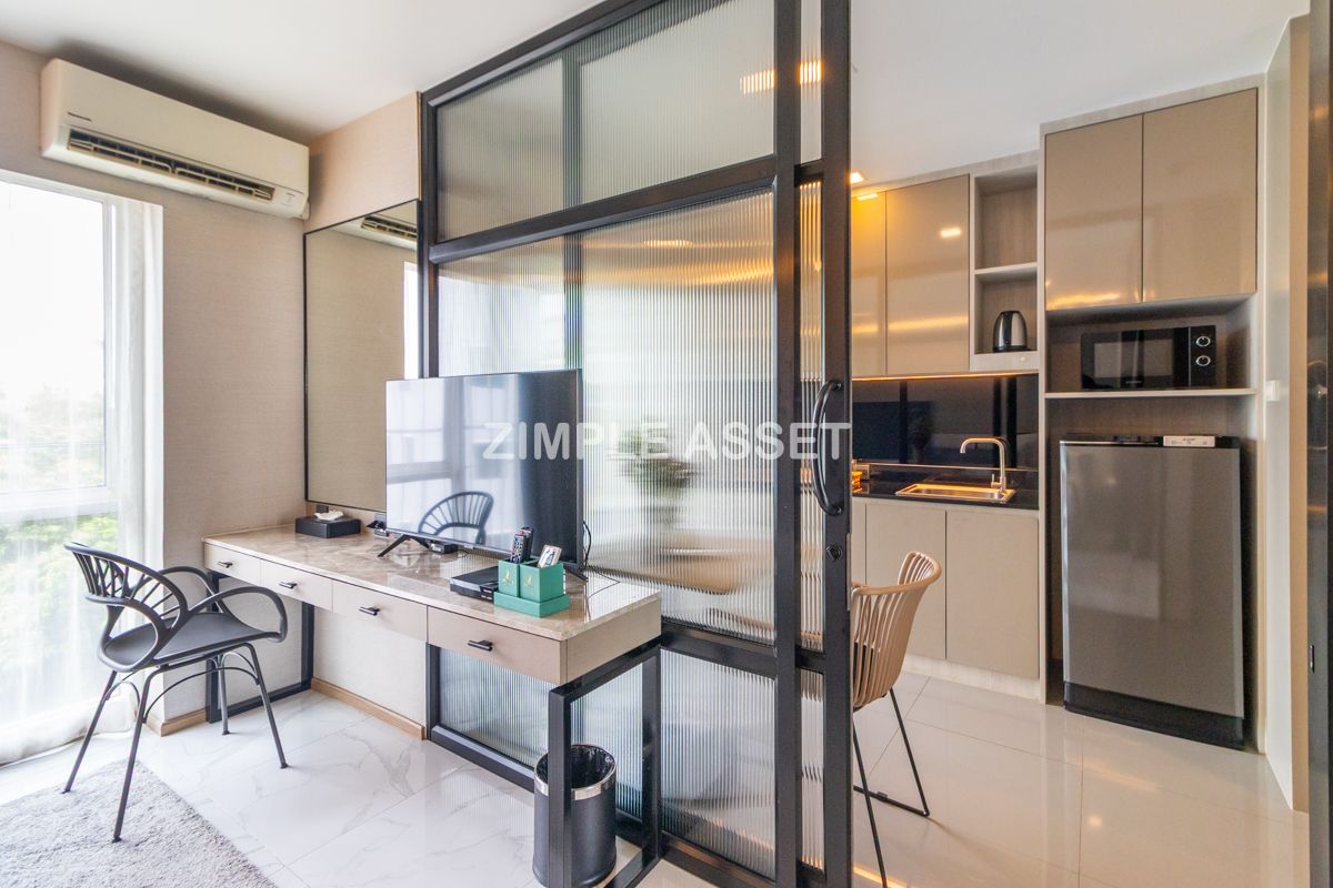 For RentOnnut, Udomsuk : Line ID: @zimple_asset  Newly hotel in Sukhumvit 101, featuring modern décor and a peaceful atmosphere — perfect for relaxation. Conveniently located not far from BTS Punnawithi.