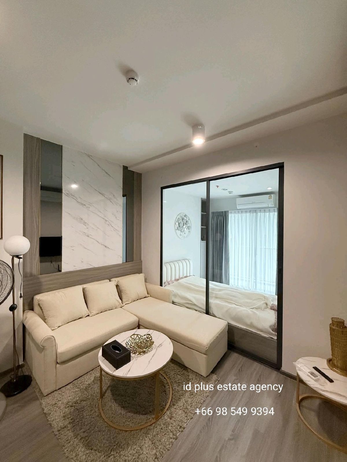 ให้เช่าคอนโดสยาม จุฬา สามย่าน : Ideo Chula - Samyan Condo for rent : 2 bedrooms 1 bathroom for 45 sqm. Just 450 m. to MRT Samyan. Rental only for 38,000 / m.