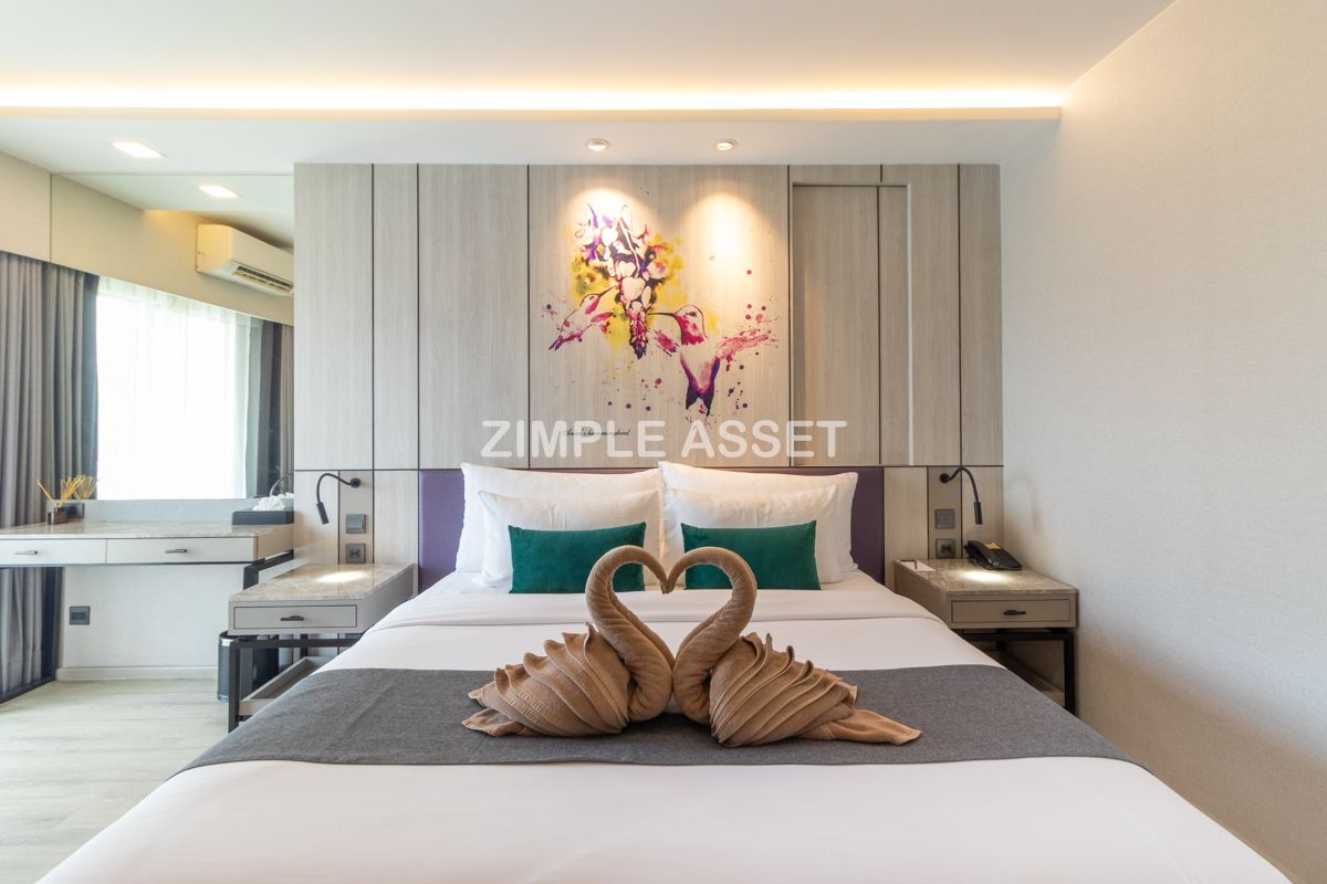 For RentOnnut, Udomsuk : Line ID: @zimple_asset  Newly hotel in Sukhumvit 101, featuring modern décor and a peaceful atmosphere — perfect for relaxation. Conveniently located not far from BTS Punnawithi.