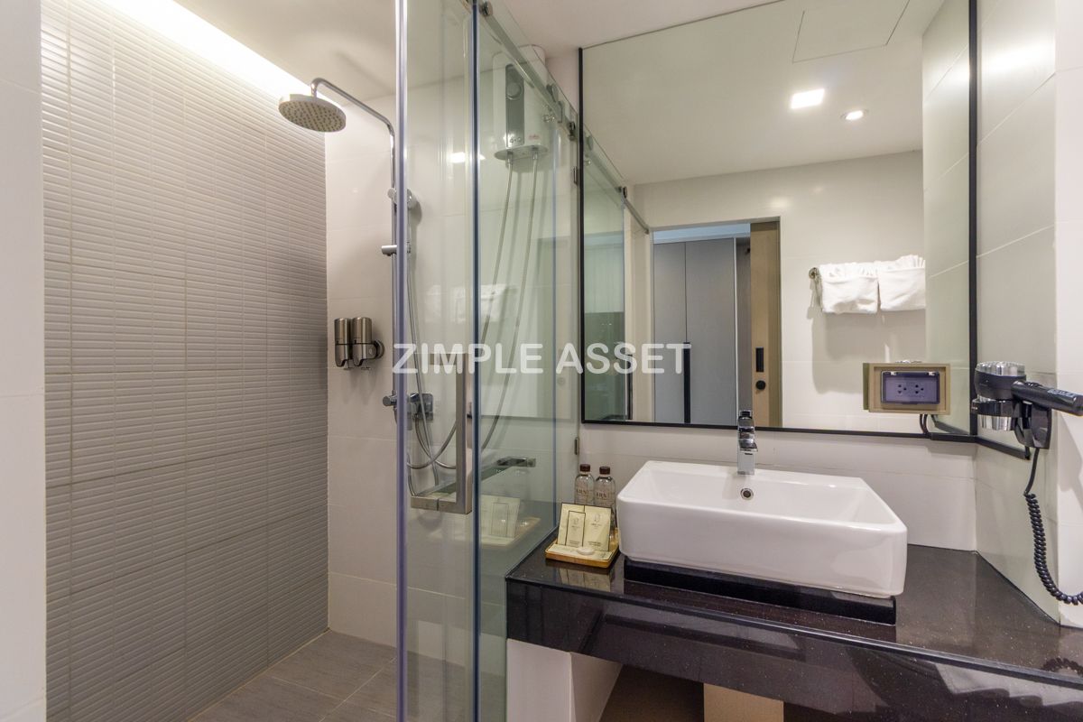 For RentOnnut, Udomsuk : Line ID: @zimple_asset  Newly hotel in Sukhumvit 101, featuring modern décor and a peaceful atmosphere — perfect for relaxation. Conveniently located not far from BTS Punnawithi.
