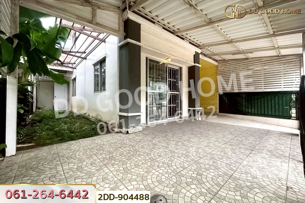 For SaleTownhomePathum Thani,Rangsit, Thammasat : 2DD-904488 Townhome Pruksa Ville 46/2 Rangsit-Klong Sam, Pathum Thani, near Thai Sombun Market, Rangsit-Klong Sam