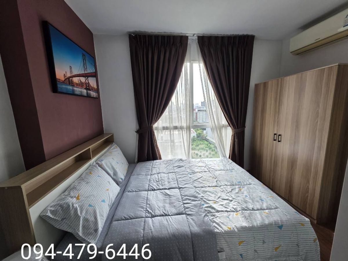 For RentCondoRama9, Petchburi, RCA : The Mark Ratchada Airportlink 1 bed with new furniture