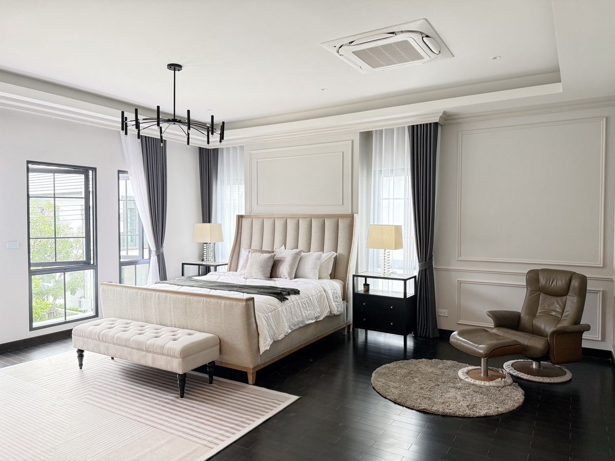 ขายบ้านบางนา แบริ่ง ลาซาล : 🎉🏡  The City บางนา 2 (L Size) ติด Mega Bangna! 💥 บ้านเดี่ยวหรู ตกแต่งครบ Double Volume!