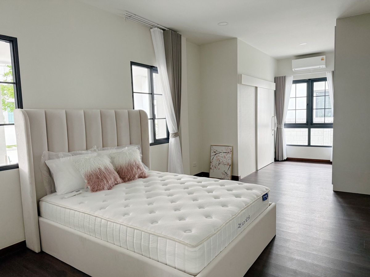 ขายบ้านบางนา แบริ่ง ลาซาล : 🎉🏡  The City บางนา 2 (L Size) ติด Mega Bangna! 💥 บ้านเดี่ยวหรู ตกแต่งครบ Double Volume!