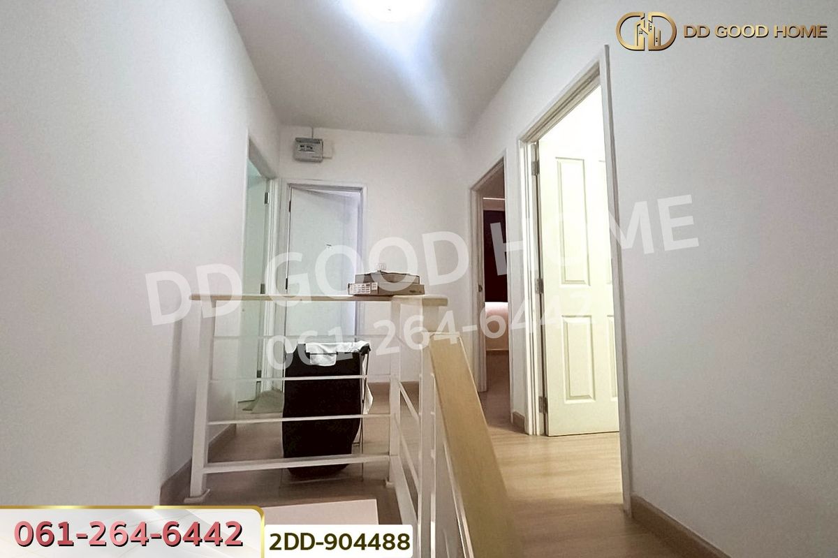 For SaleTownhomePathum Thani,Rangsit, Thammasat : 2DD-904488 Townhome Pruksa Ville 46/2 Rangsit-Klong Sam, Pathum Thani, near Thai Sombun Market, Rangsit-Klong Sam