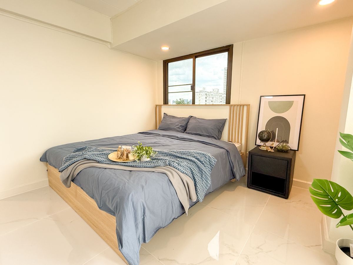 For SaleCondoBang Sue, Wong Sawang, Tao Pun : Sell ​​Piboon, Condo Ville, Bang Sue, new corner room, beautiful decoration, ready to be near MRT.