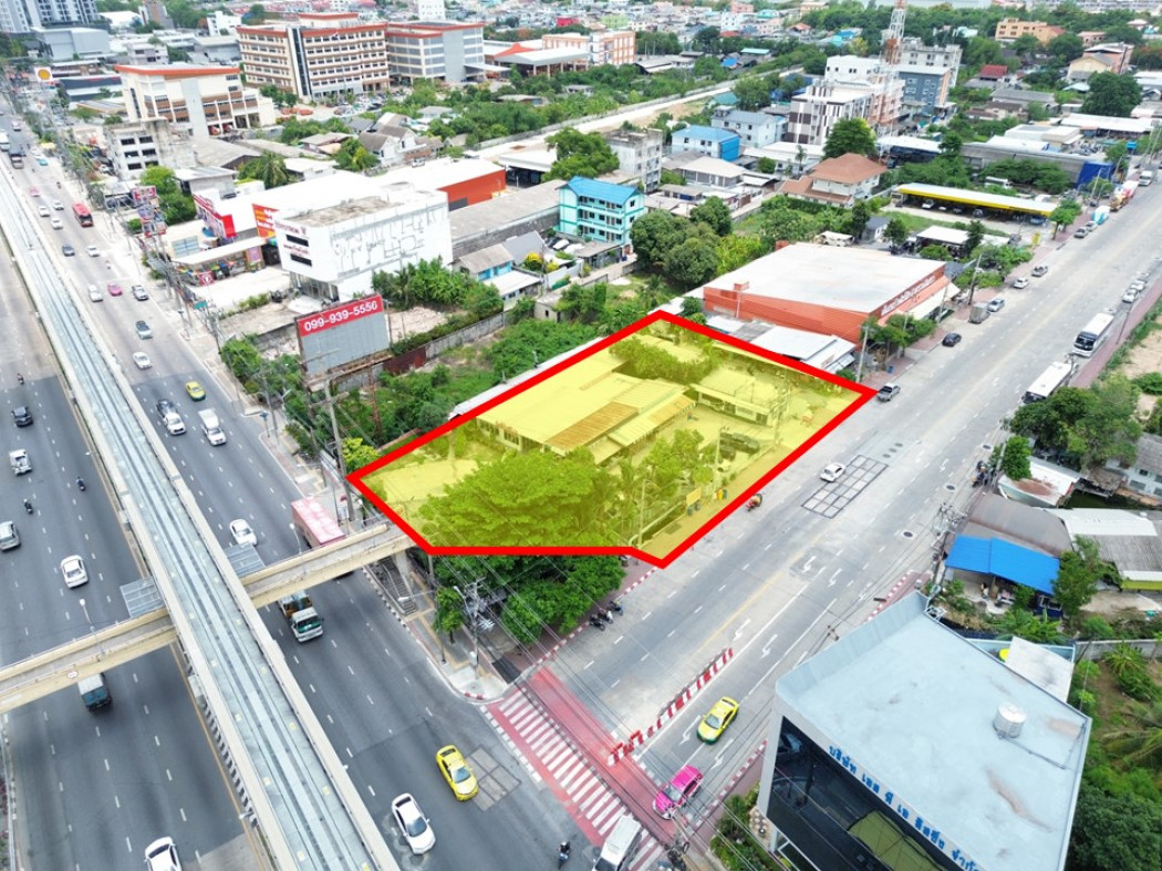 For SaleLandMin Buri, Romklao : Land for sale on Ram Intra Road, 592 sq w, suitable for business, KK