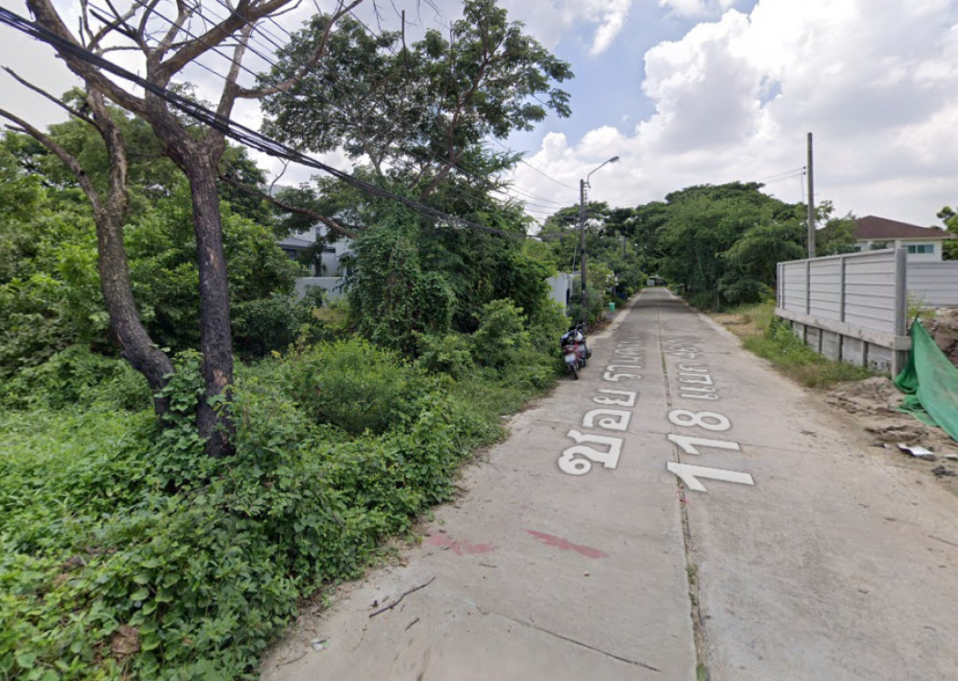 For SaleLandMin Buri, Romklao : Land for sale, Soi Ramkhamhaeng 118, Intersection 46-13, size 132 sq w, near Kanchanaphisek Road, only 1.9 km. DD