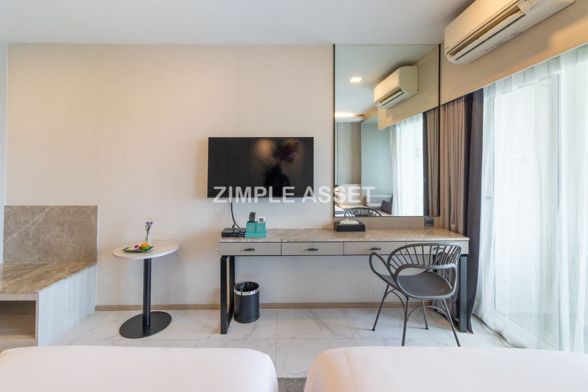 For RentOnnut, Udomsuk : Line ID: @zimple_asset  Newly hotel in Sukhumvit 101, featuring modern décor and a peaceful atmosphere — perfect for relaxation. Conveniently located not far from BTS Punnawithi.