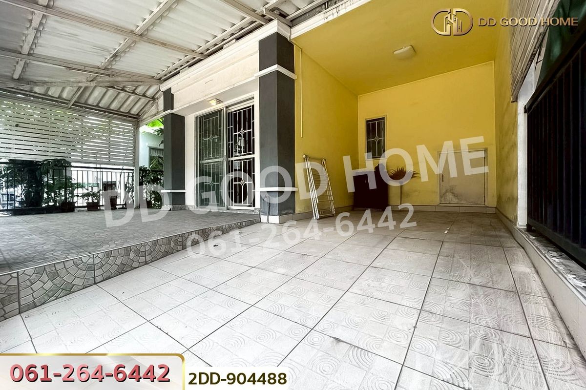 For SaleTownhomePathum Thani,Rangsit, Thammasat : 2DD-904488 Townhome Pruksa Ville 46/2 Rangsit-Klong Sam, Pathum Thani, near Thai Sombun Market, Rangsit-Klong Sam