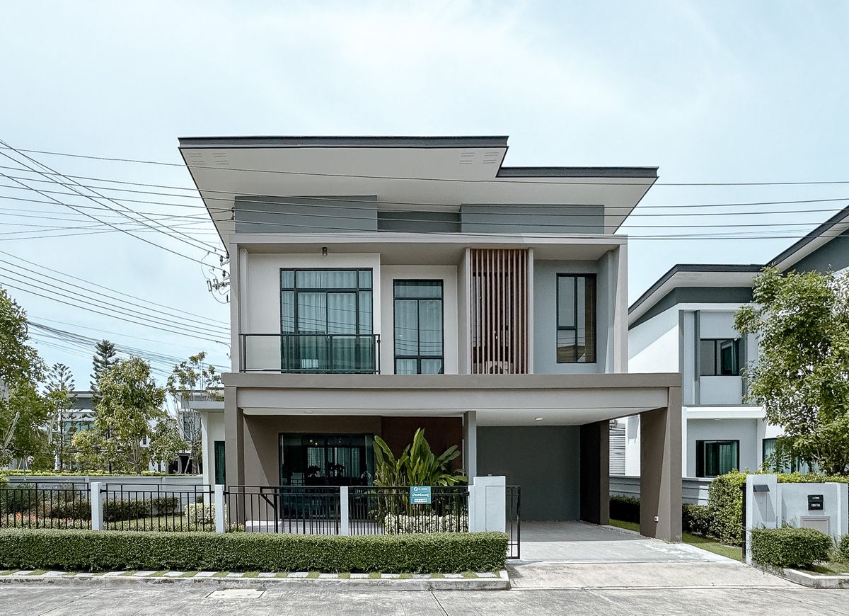 ขายบ้านพระราม 5 ราชพฤกษ์ บางกรวย : 📍บ้านใหม่ พร้อมอยู่ ในราคาสุดพิเศษ! Eco House ปิ่นเกล้า – ศาลายา 💥หลังมุม เพียง 8.09 ล้านบาท เท่านั้น!