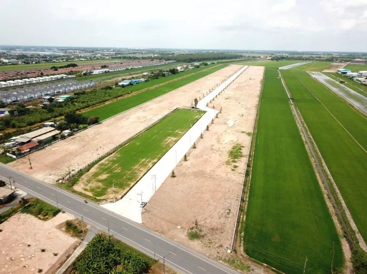 ขายที่ดินปทุมธานี รังสิต ธรรมศาสตร์ : ขายที่ดินแปลงสวยในโครงการใหม่ ลำลูกกา ปทุมธานี BRE25285