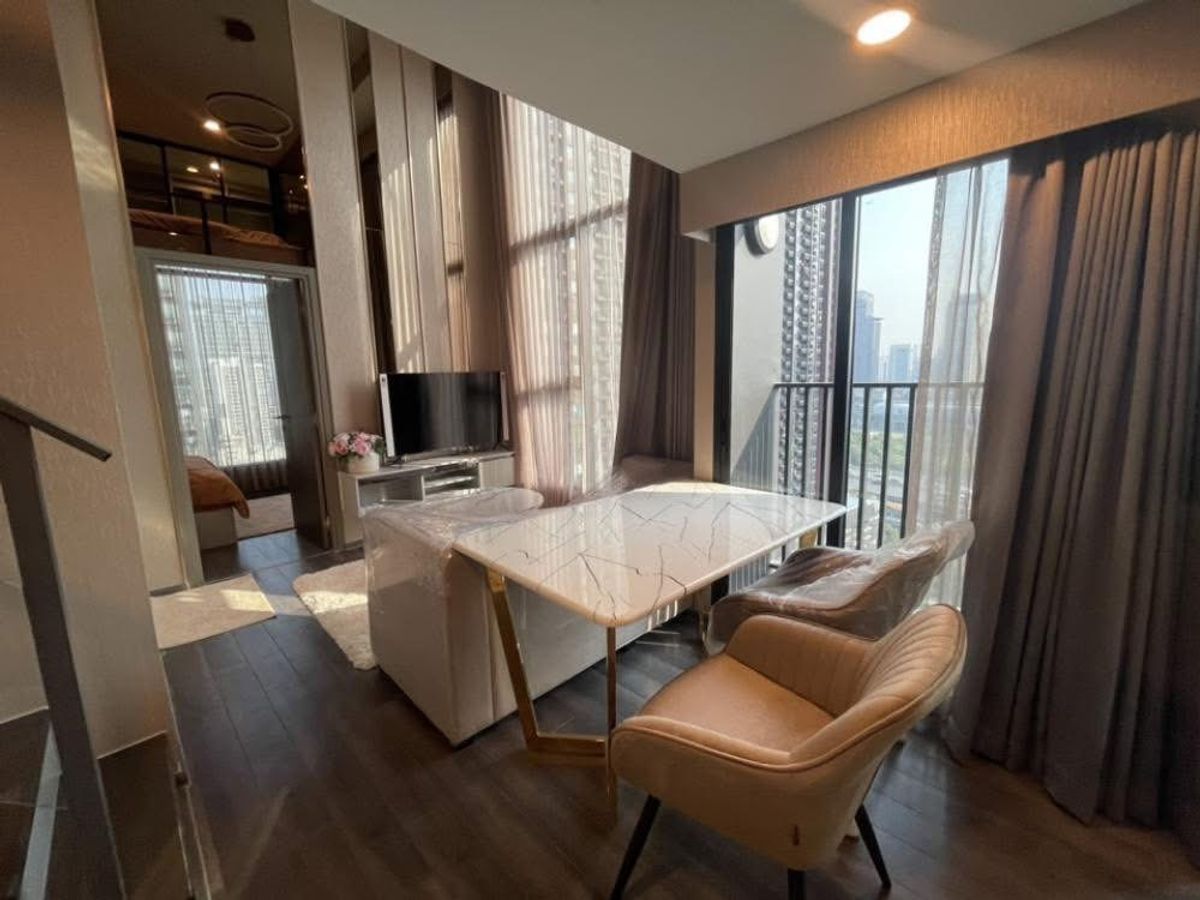 ให้เช่าคอนโดพระราม 9 เพชรบุรีตัดใหม่ RCA : 🌿 ✨ KnightsBridge Space Rama9 ✨🌿 2 Bed 1 Bath, Rental 42,000 Baht 