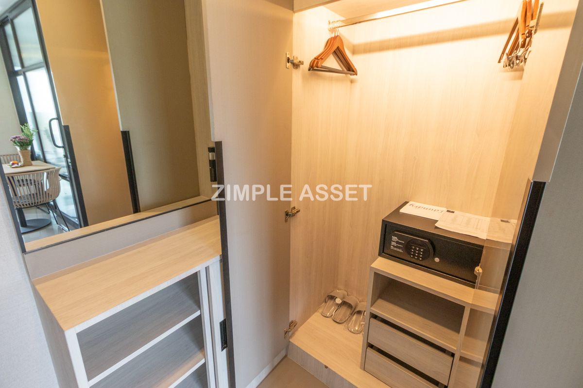 For RentOnnut, Udomsuk : Line ID: @zimple_asset  Newly hotel in Sukhumvit 101, featuring modern décor and a peaceful atmosphere — perfect for relaxation. Conveniently located not far from BTS Punnawithi.