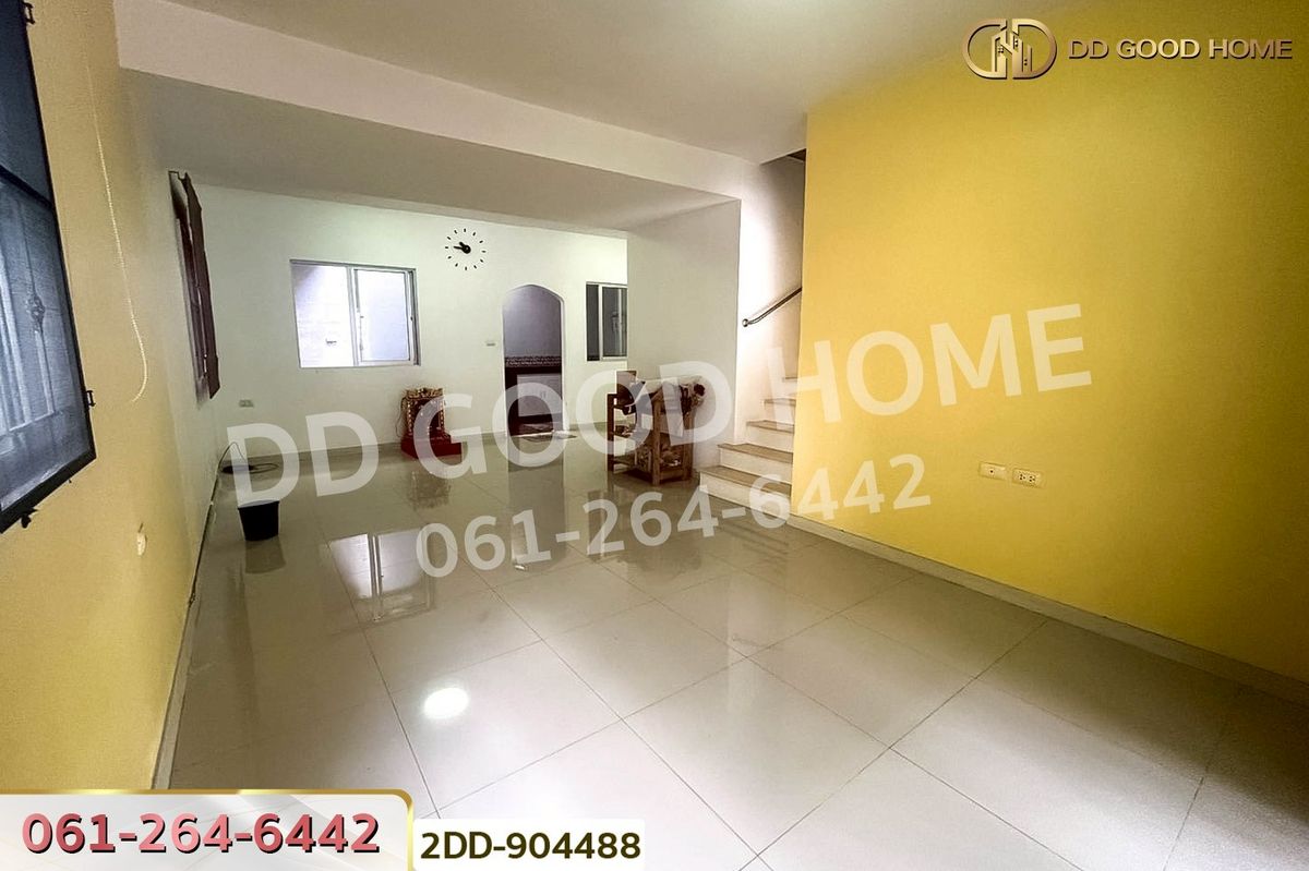 For SaleTownhomePathum Thani,Rangsit, Thammasat : 2DD-904488 Townhome Pruksa Ville 46/2 Rangsit-Klong Sam, Pathum Thani, near Thai Sombun Market, Rangsit-Klong Sam