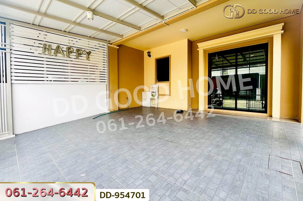 ขายทาวน์โฮมลาดพร้าว101 แฮปปี้แลนด์ : DD-954701 ทาวน์เฮ้าส์ พฤกษาวิลล์ 109 รามคำแหง-วงแหวน ซ.มิสทีน ใกล้เดอะมอลล์บางกะปิ