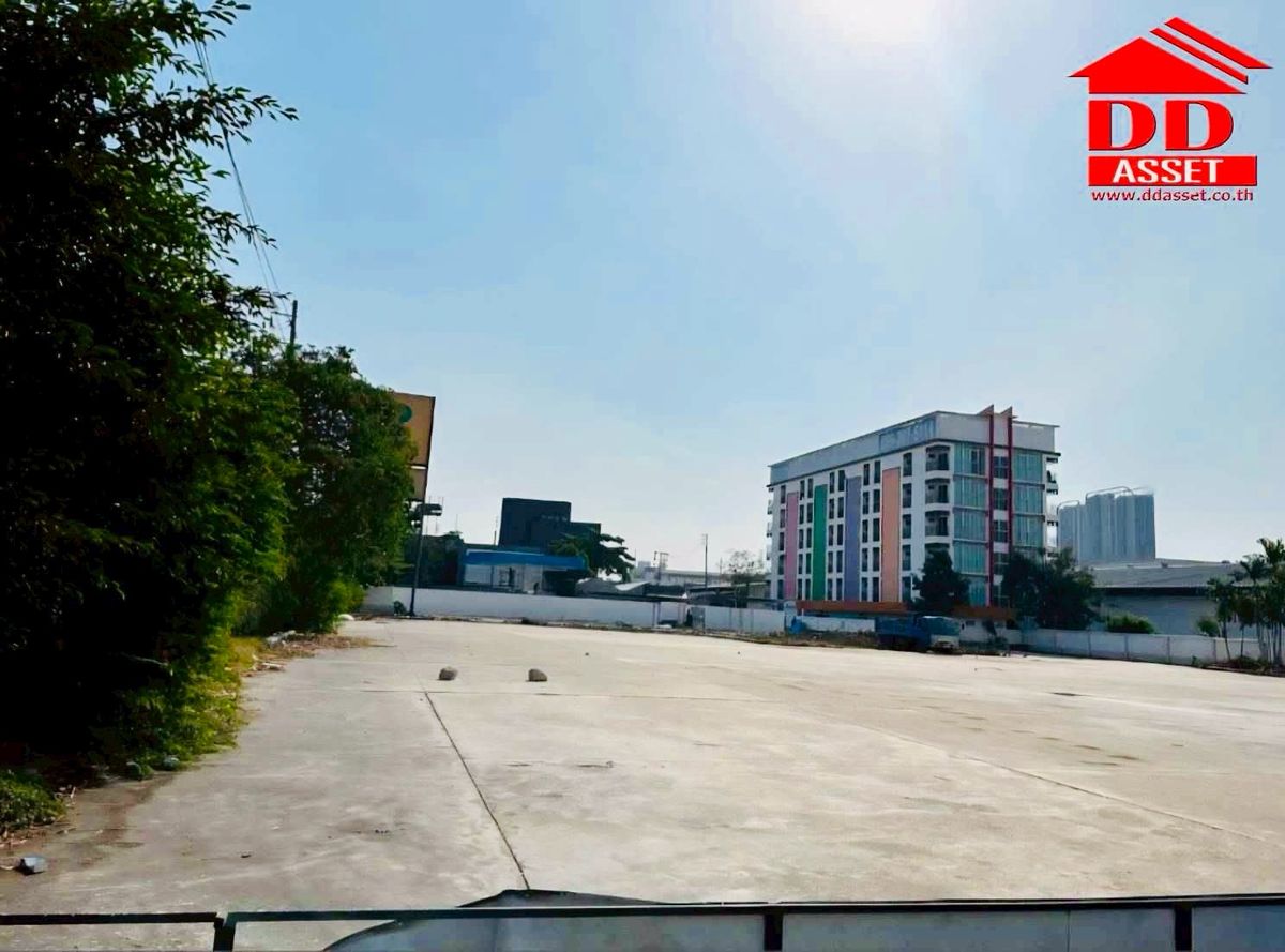 ให้เช่าที่ดินราษฎร์บูรณะ สุขสวัสดิ์ : ให้เช่าที่ดินเปล่า ติดถนนปู่เจ้า และใกล้ BTS สำโรง สมุทรปราการ รหัส : L8041