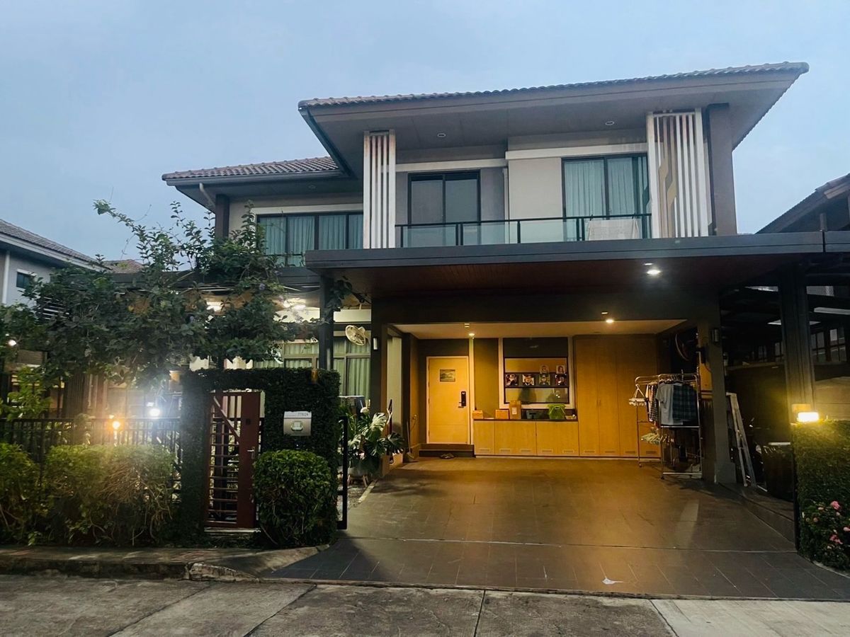 ให้เช่าบ้านพัฒนาการ ศรีนครินทร์ : ให้เช่าบ้านเดี่ยว โครงการเดอะแพลนท์  เอ็กซ์คูลซีพ พัฒนาการ 38  🛋️3ห้องนอน 3ห้องน้ำ 📱Line OA : @ladysai 🏠💚