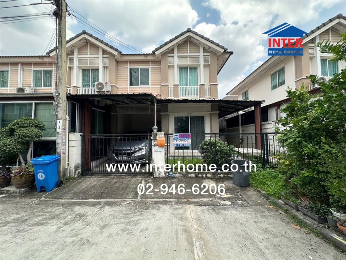 ขายทาวน์โฮมมีนบุรี-ร่มเกล้า : ทาวน์เฮ้าส์ 2 ชั้น 26.4 ตร.ว. หมู่บ้านพฤกษาวิลล์50/2 ซอย10 ซอยราษฏร์พัฒนา (ซอยมิสทีน) ถนนรามคำแหง ถนนราษฏร์พัฒนา เขตสะพานสูง กรุงเทพมหานคร