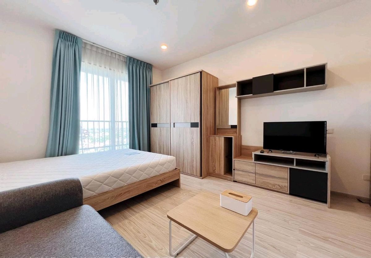 ให้เช่าคอนโดบางนา แบริ่ง ลาซาล : ให้เช่าห้องคอนโด Studio ห้องสวย ที่ Ideo Mobi Eastgate ใกล้Btsบางนา ห้องพร้อมดูค่ะ