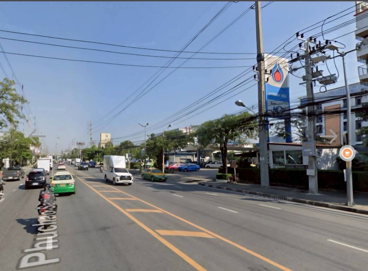 ให้เช่าที่ดินราษฎร์บูรณะ สุขสวัสดิ์ : ให้เช่าที่ดินเปล่า ติดถนนปู่เจ้า และใกล้ BTS สำโรง สมุทรปราการ รหัส : L8041