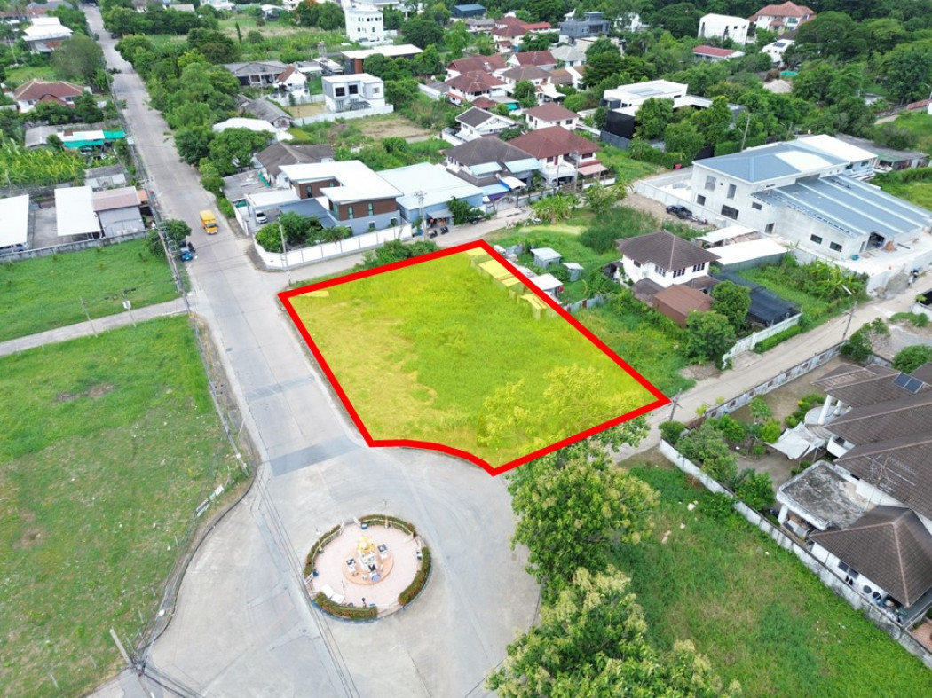 For SaleLandSeri Thai, Ramkhamhaeng Nida : Land for sale, Soi Uthen 18, size 487 sq w, near Nawamin Road, just 1.3 km. DD